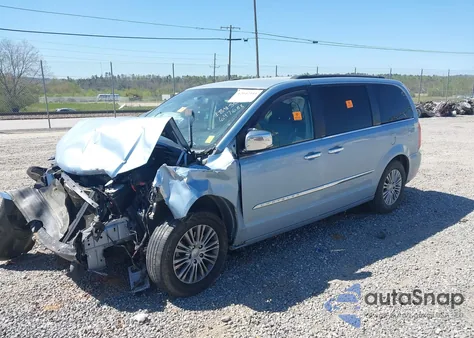 2013 Chrysler Town & Country Touring-L из США, поврежденный, VIN 2C4RC1CG8DR647688